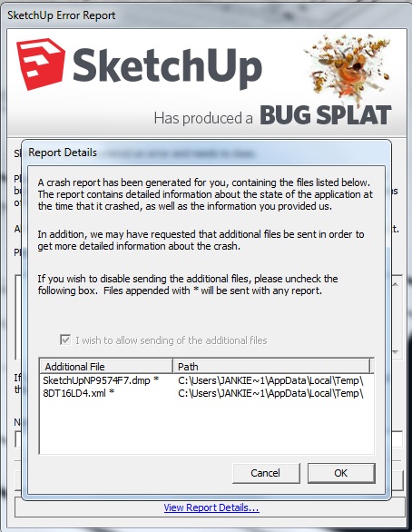 li bug splat sketchup